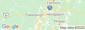 Clarksburg map